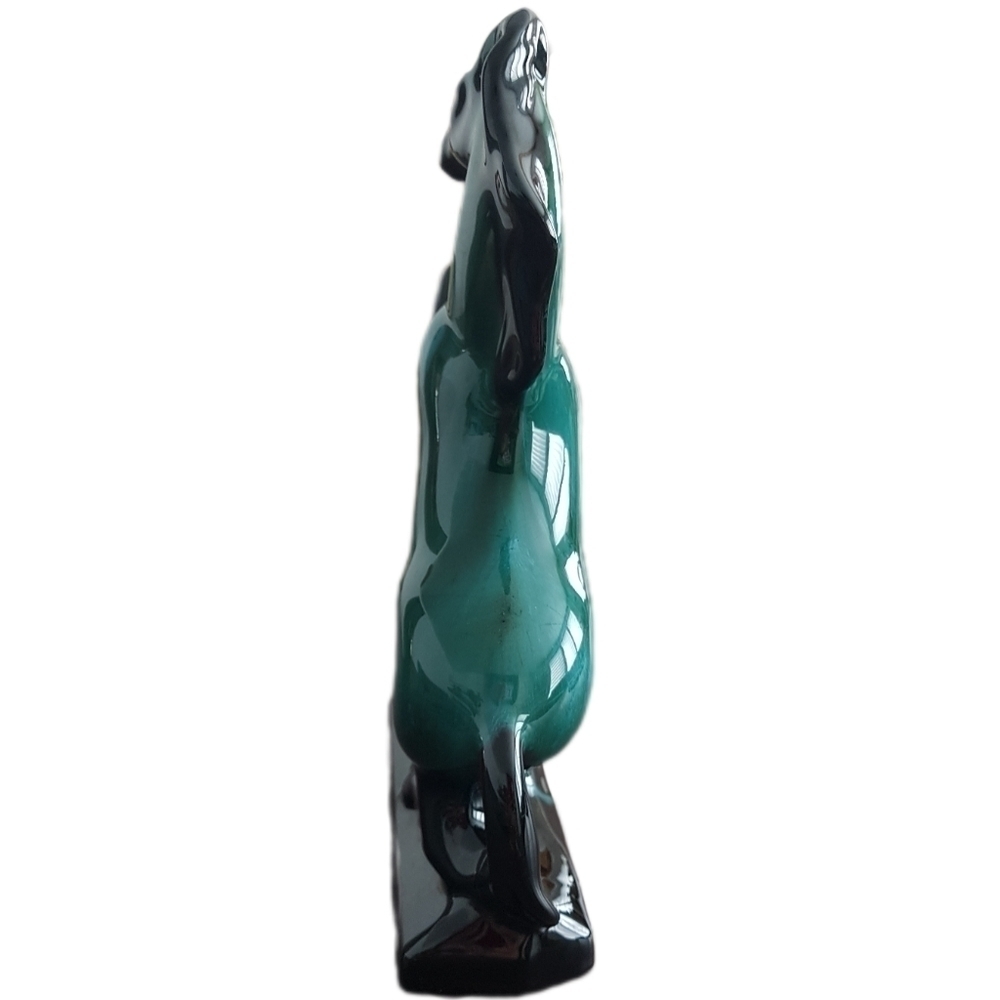Blue Mountain Pottery 12" Rearing Horse Stallion Sculpture Canada Vintage - Picture 4 of 8